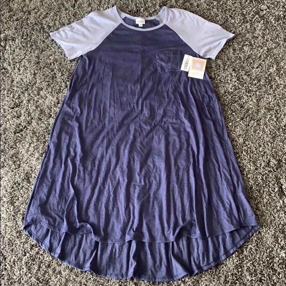 NWT women’s LuLaRoe Carly. Blue. Size M